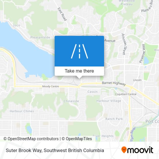 Suter Brook Way plan
