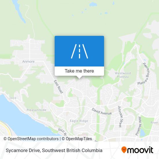 Sycamore Drive map