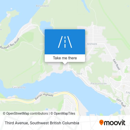 Third Avenue map