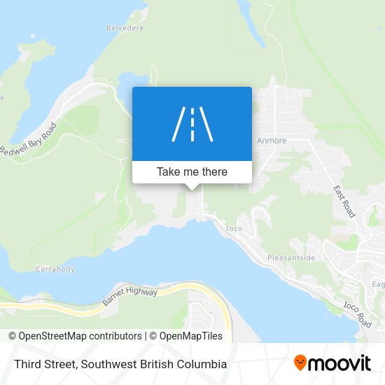 Third Street map