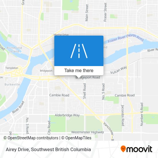 Airey Drive map