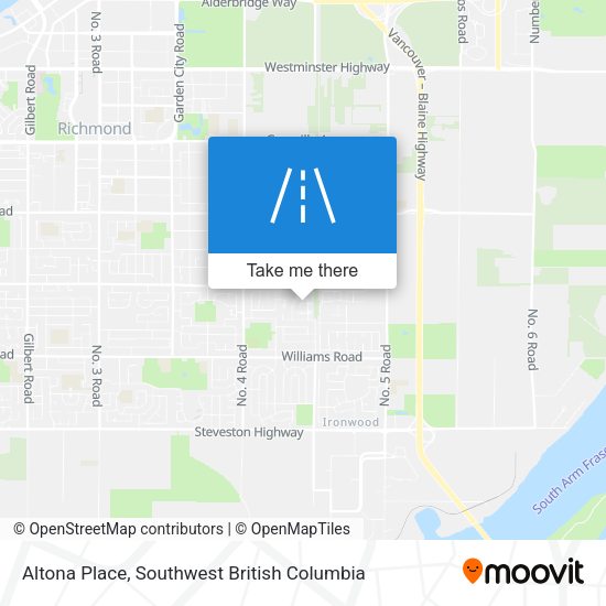 Altona Place map