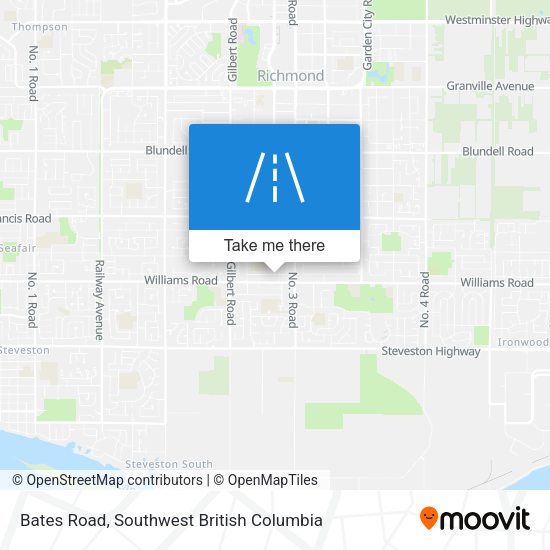 Bates Road plan