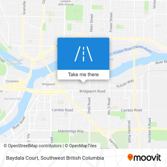 Baydala Court map