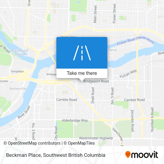 Beckman Place map