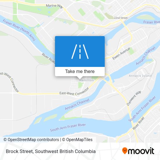 Brock Street map
