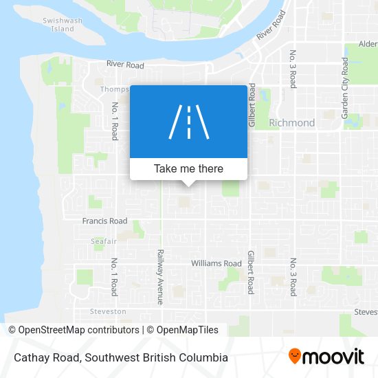 Cathay Road map