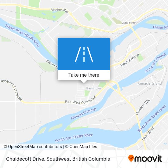 Chaldecott Drive map