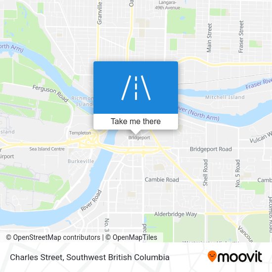 Charles Street map