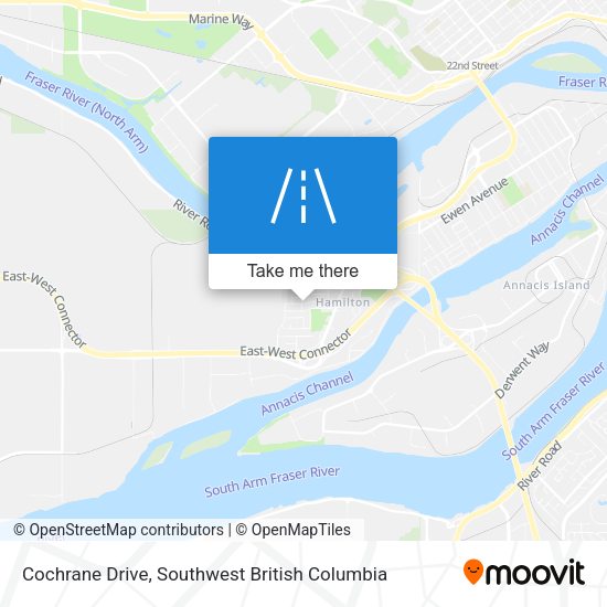 Cochrane Drive map