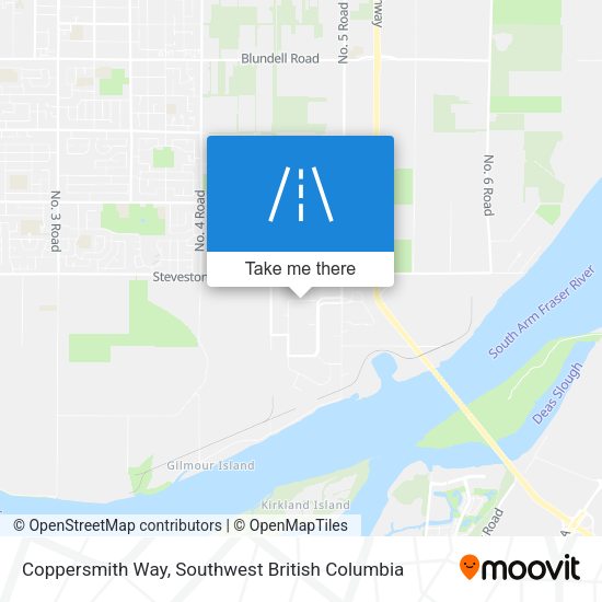 Coppersmith Way map