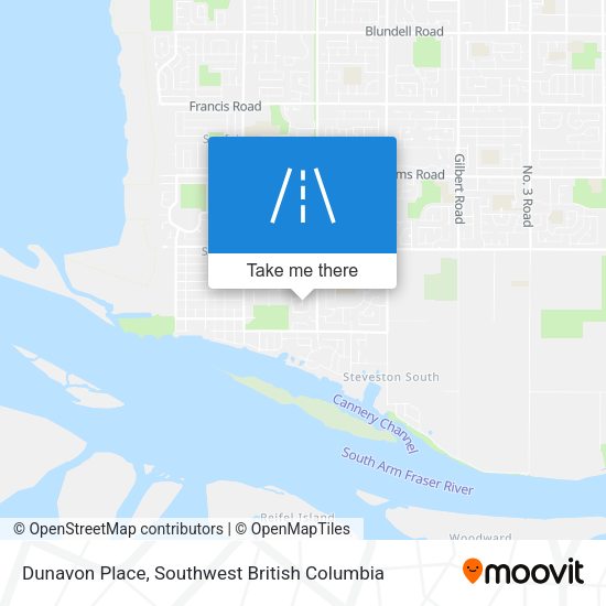 Dunavon Place map