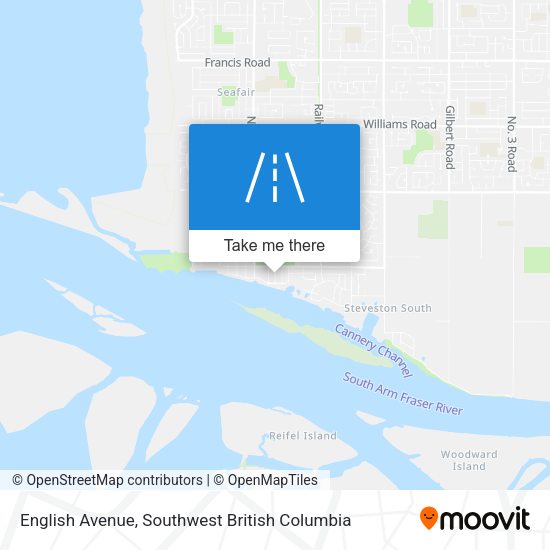 English Avenue map