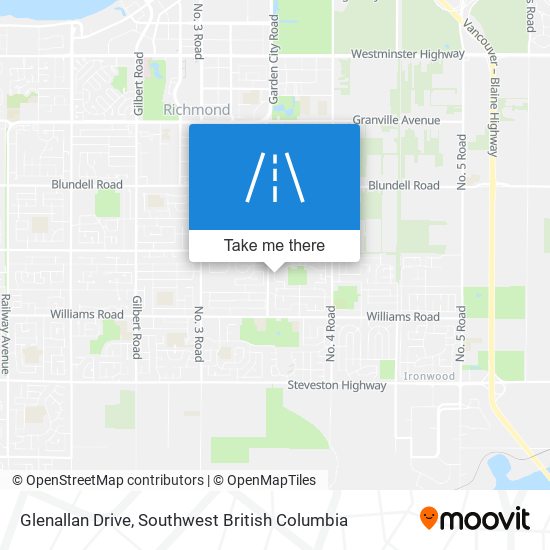 Glenallan Drive map