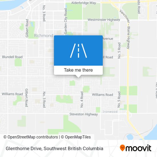 Glenthorne Drive map