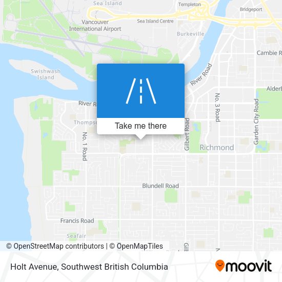 Holt Avenue map