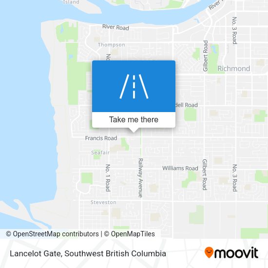 Lancelot Gate map