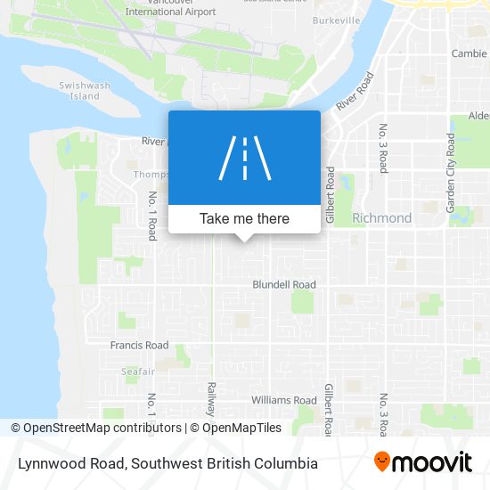 Lynnwood Road map