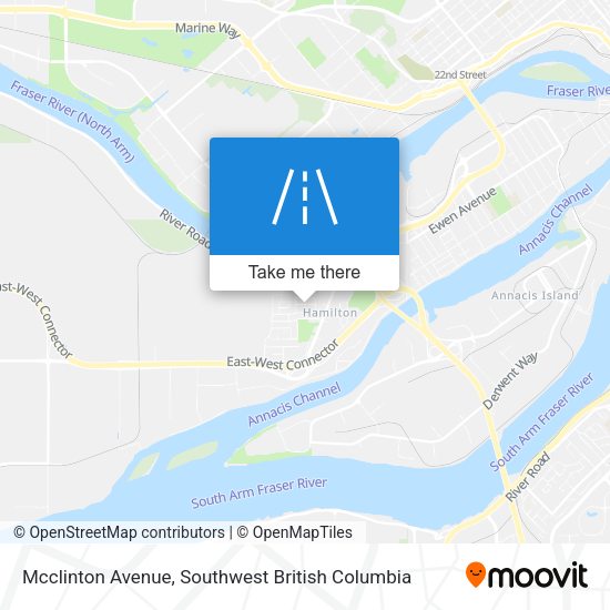 Mcclinton Avenue map
