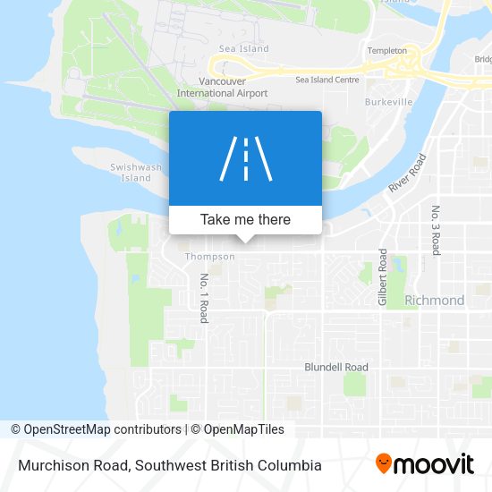 Murchison Road map