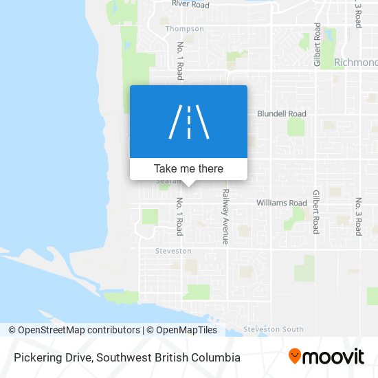 Pickering Drive map