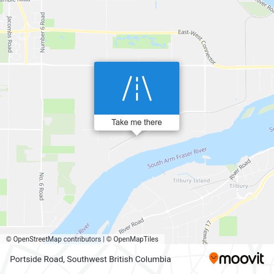 Portside Road map