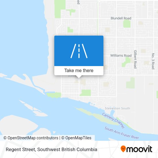 Regent Street map