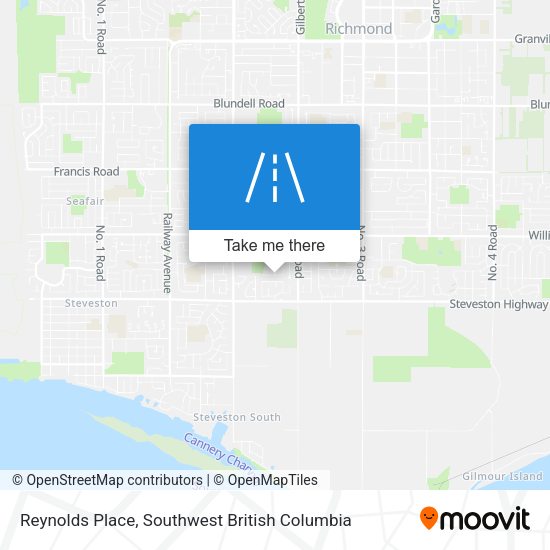 Reynolds Place map
