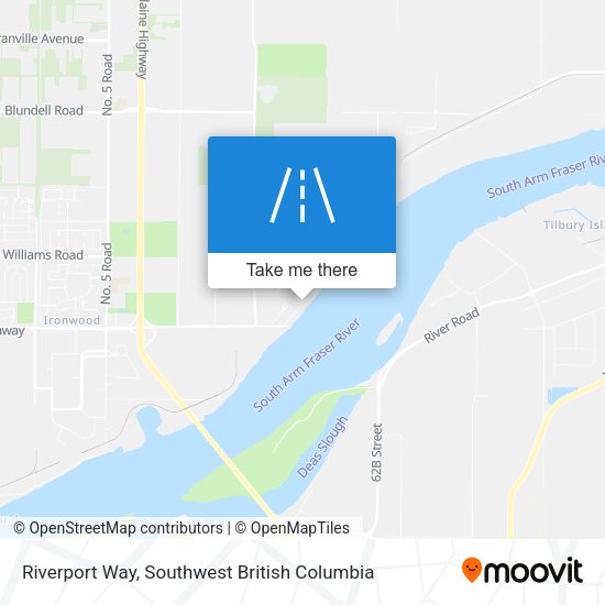 Riverport Way map
