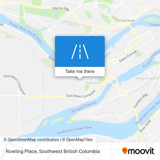 Rowling Place map