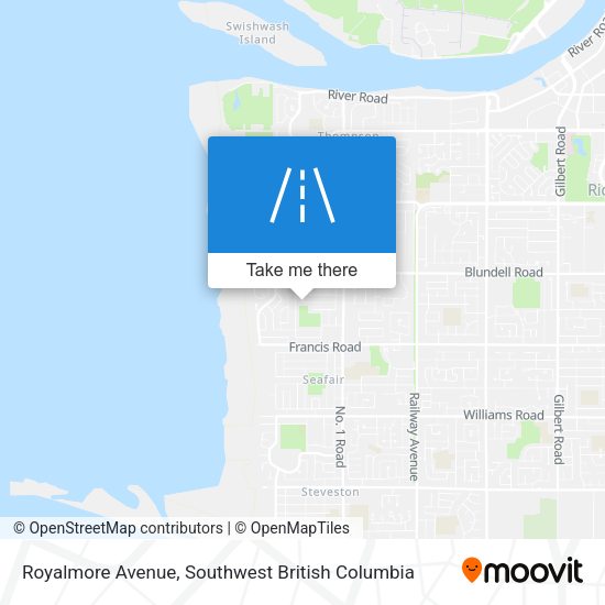 Royalmore Avenue plan