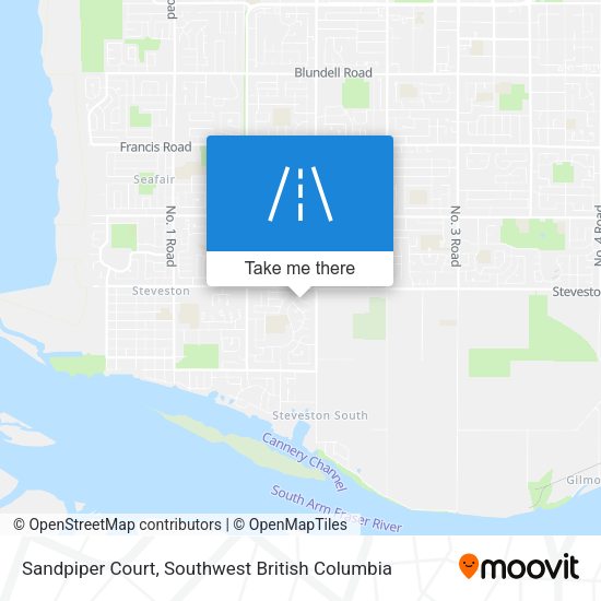 Sandpiper Court map