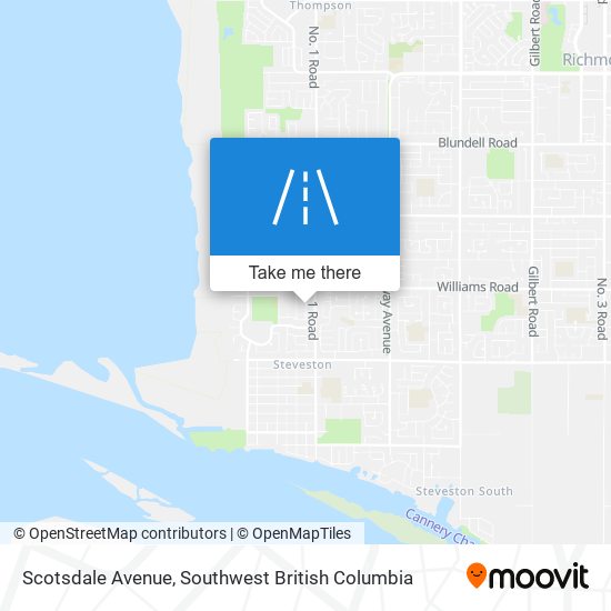 Scotsdale Avenue map