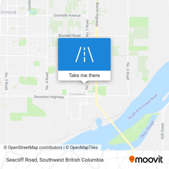 Seacliff Road map