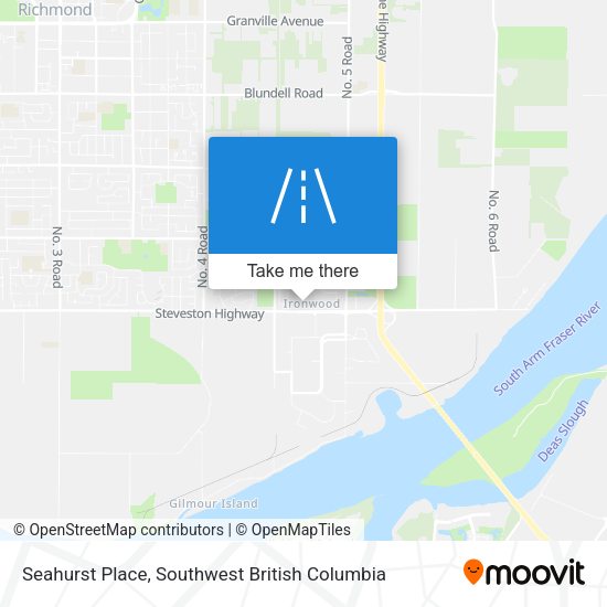 Seahurst Place map