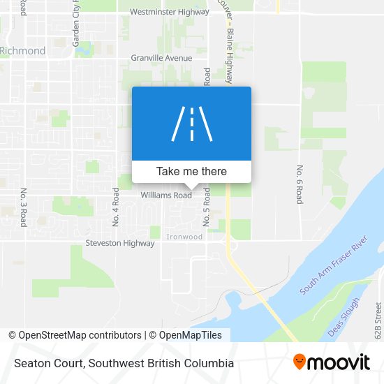 Seaton Court map
