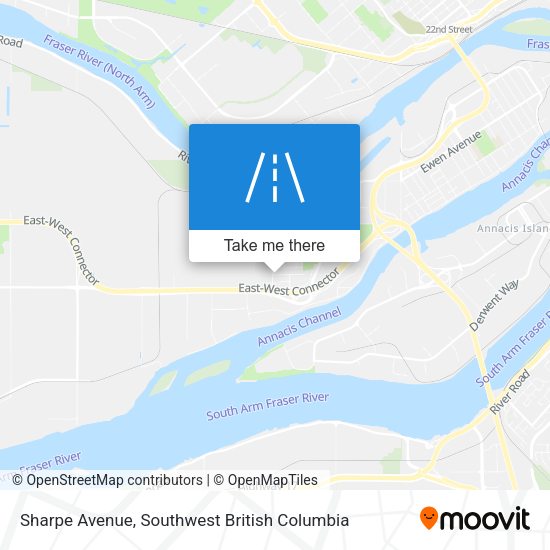 Sharpe Avenue map