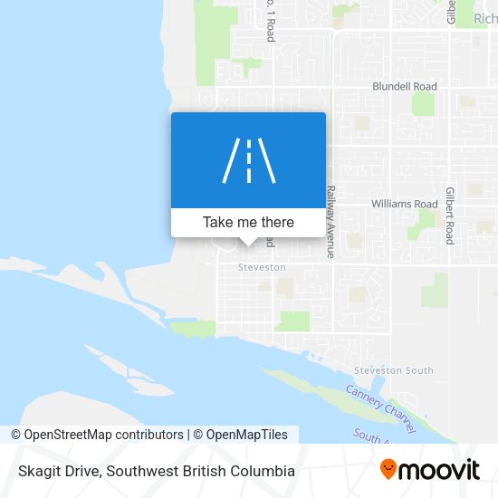 Skagit Drive map