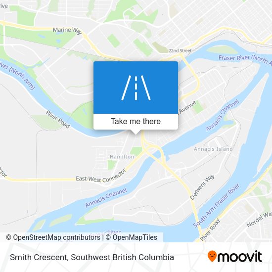 Smith Crescent map