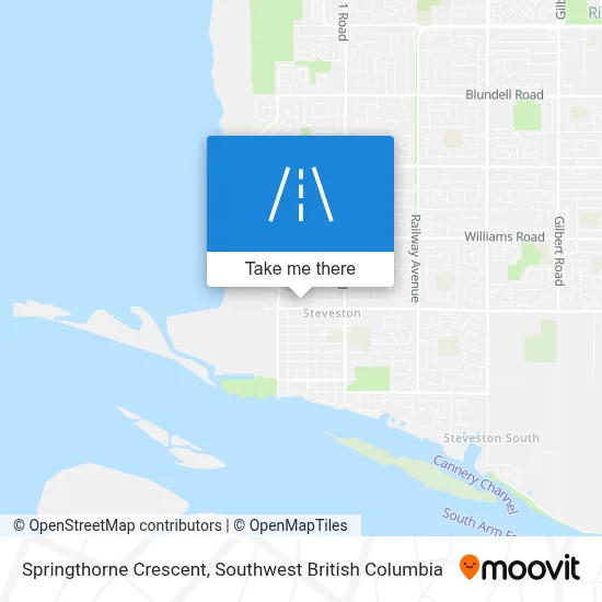 Springthorne Crescent map