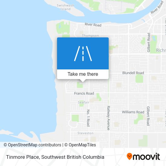 Tinmore Place map