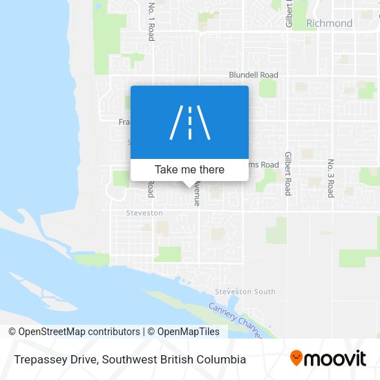 Trepassey Drive map