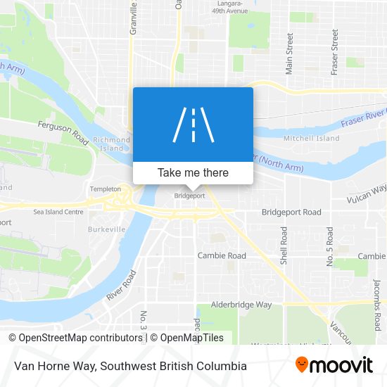 Van Horne Way map