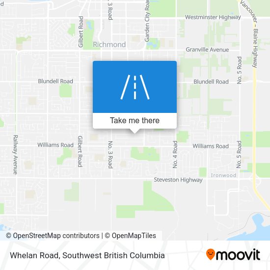 Whelan Road map