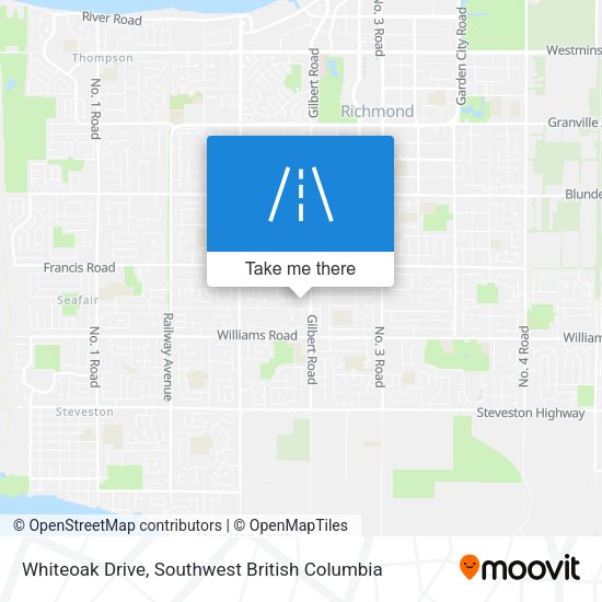 Whiteoak Drive plan