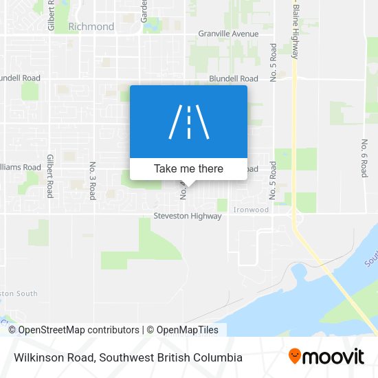 Wilkinson Road map