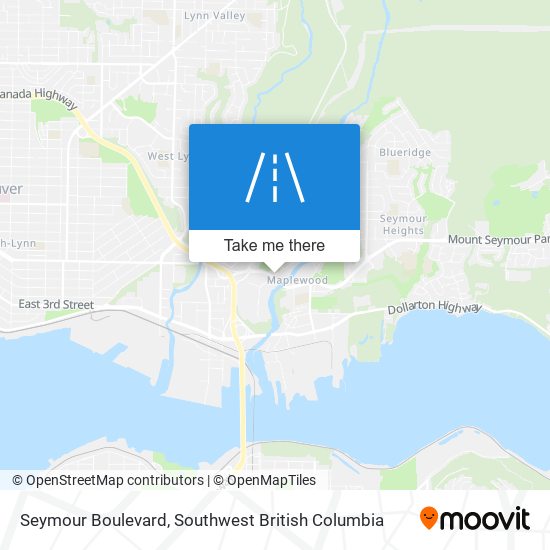 Seymour Boulevard map