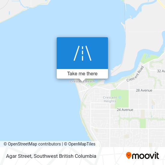 Agar Street map