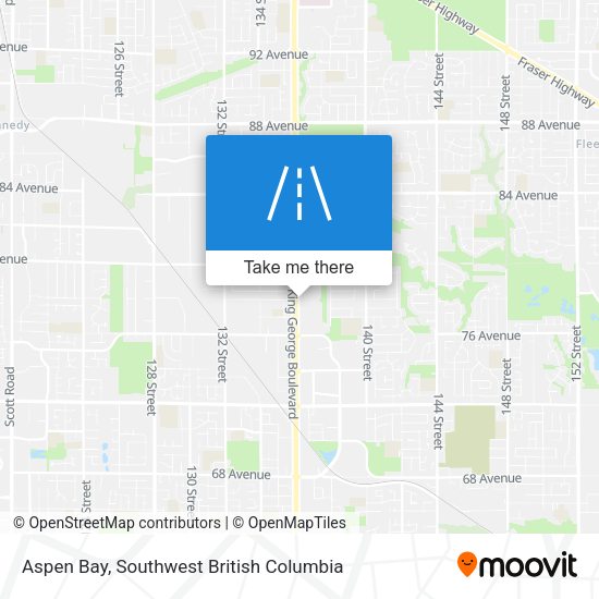 Aspen Bay map