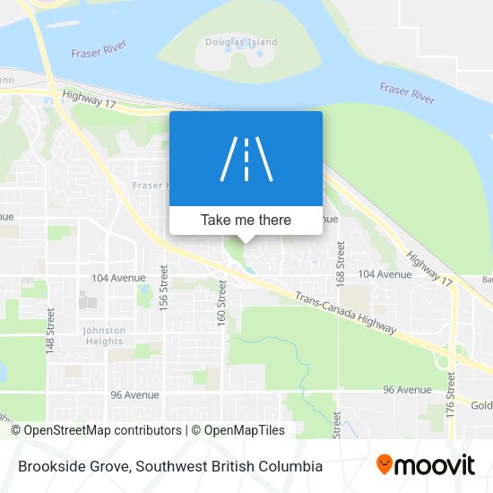 Brookside Grove map